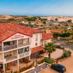 Façade avant Les Sables d'or, résidence Vieux Boucau dans les Landes
