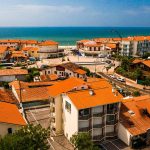 Vue drone de la résidence Hossegor La Plage Centrale, dans les Landes