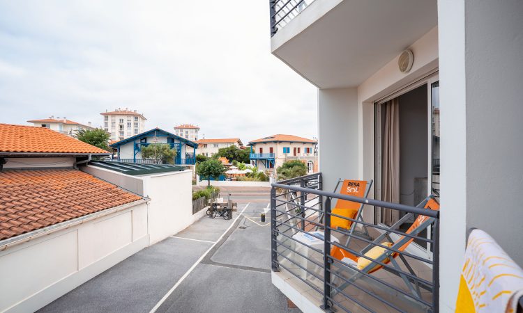 Appartement T2 cabine à Hossegor avec balcon pour profiter du climat landais.