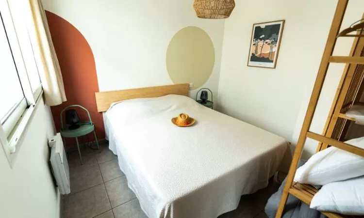 Chambre Double T2 classic animaux admis résidence Lagocéan, Résidence Location Vacances Vieux boucau dans les Landes