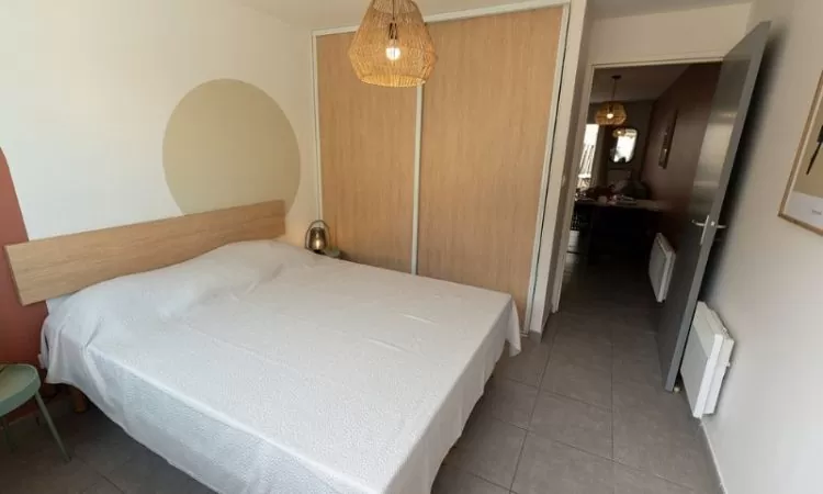 Chambre Double T3 supérieur résidence Lagocéan, Résidence Location Vacances Vieux boucau dans les Landes